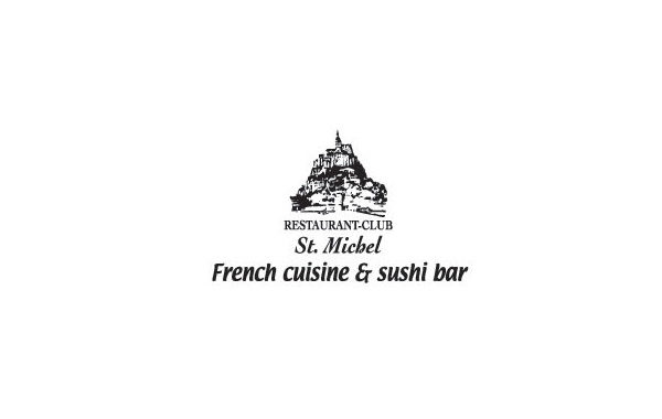 一个带有酒吧的法国餐厅的logo设计.logo以餐厅的建筑