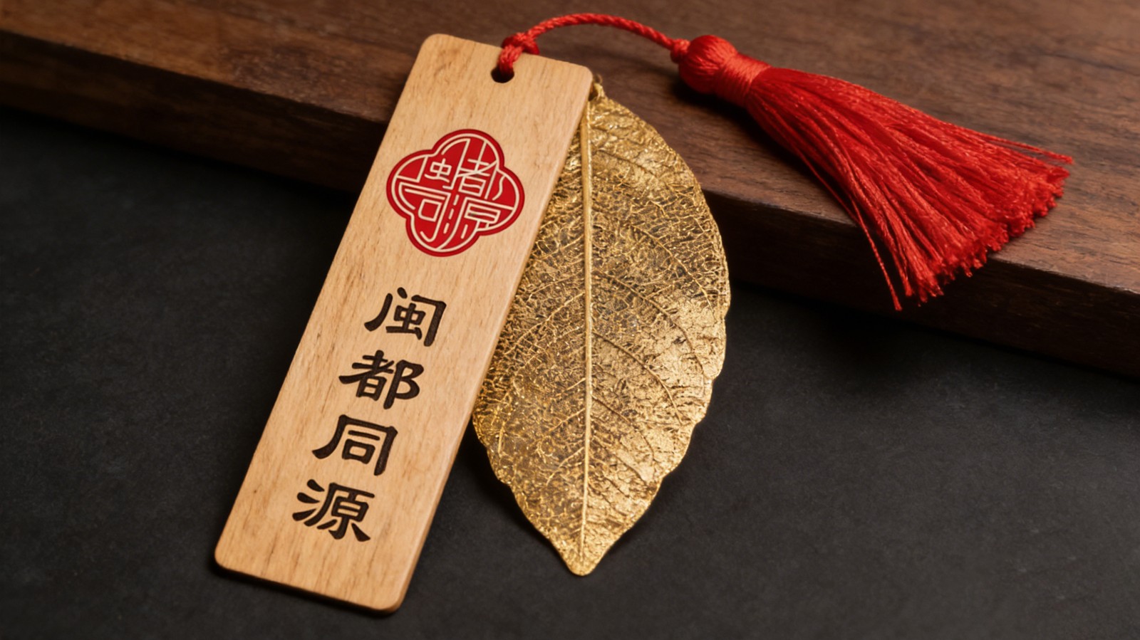 闽都同源LOGO设计书签制作